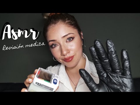 ASMR Examen medico / Doctora te examina👩‍⚕️