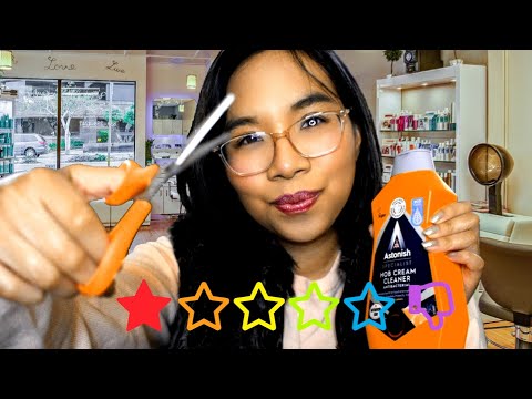 ASMR: WORST REVIEWED HAIR SALON (Soft Spoken Roleplay) 💇😱  [Collab w/  @AlyKat’s Tingles ASMR ]