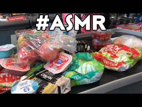 ASMR FAZENDO COMPRAS NO MERCADO