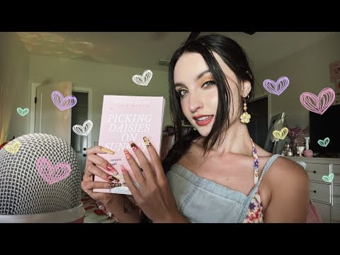 Good Energy ASMR w/ Yapping (Nail Tapping, Mic Triggers, Hand Sounds, Textured Glass Scratching)