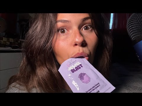 ASMR Mouth Sounds With Pop Rocks! (Super Tingly) 