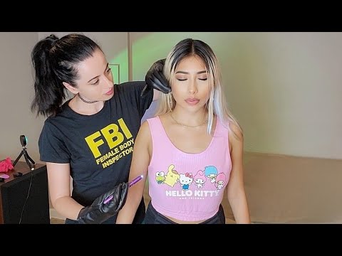 ASMR TSA Pat Down (Feet & Full Body) Real Person ASMR Soft Spoken Personal Attention BEST ASMR Sleep