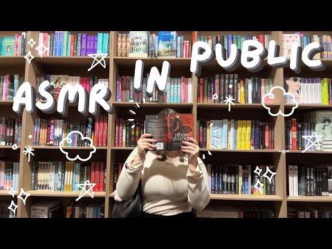 Trying ASMR In Public (Tapping, Scratching, Mouth Sounds!)