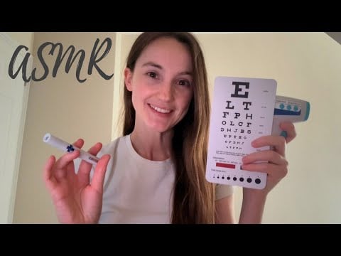 ASMR Medical Doctor Roleplay (gentle but quick)