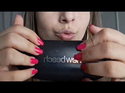 ASMR| tapping em objetos aleatórios, conversa e sons de boca