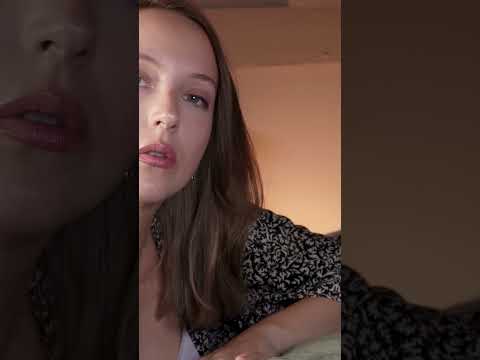 ASMR Tucking you in to fresh crinkly sheets when you don't feel well on a summer afternoon