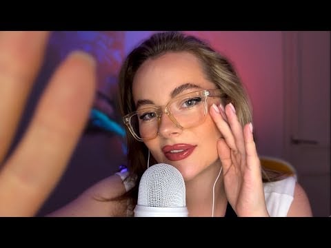 ASMR Kisses, Purring, Mic Scratching & Eye Exam