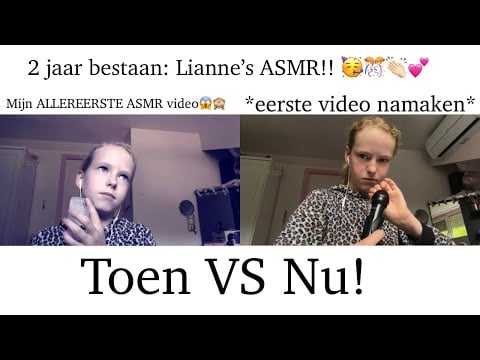ASMR~Mijn✨EERSTE✨ video namaken!! 🙈😏 (Special: Mijn kanaal bestaat 2 jaar!)