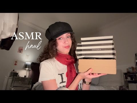 ASMR Sephora Unboxing and Yap