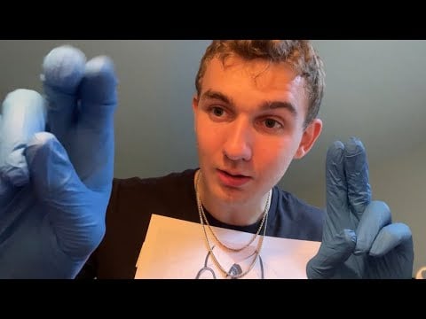 Asmr fast cranial nerve exam