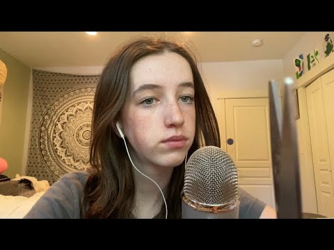 Asmr cutting your hair in class