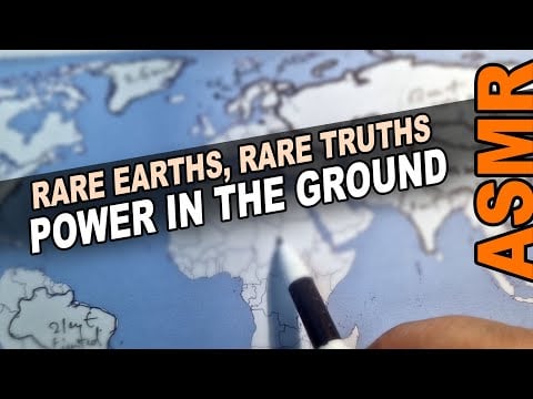 Tracing Countries with the Most Rare Earths Reserves | ASMR tracing + Facts