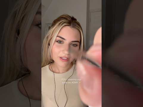 plucking your eyebrows ASMR style 🫶🏼 #asmr #tingles #asmrsounds #personalattention #asmrtriggers