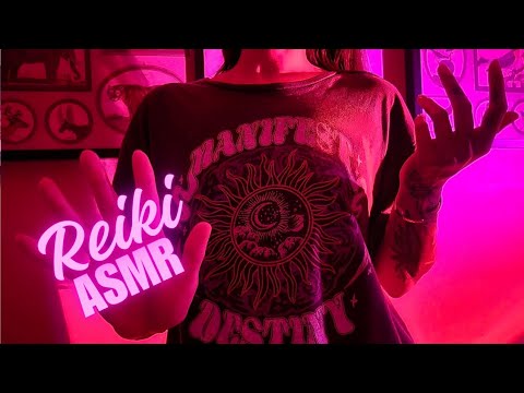 Reiki ASMR lofi l calming l finger fluttering l hand movements l no talking l relaxing