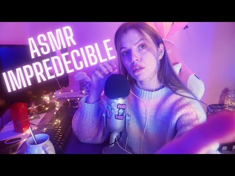 ASMR IMPREDECIBLE (super aleatorio) PERO CON MILES DE BESITOS 🤷