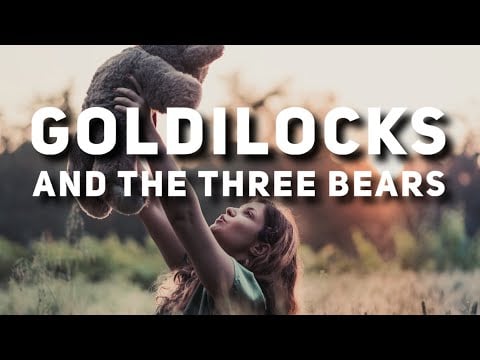 GOLDILOCKS & THE THREE BEARS by The Brothers Grimm | ASMR + Cozy Fireplace Ambience