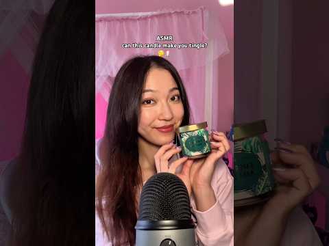 candle = tingles ? 🤔 #asmr #asmrtingles #asmrsounds