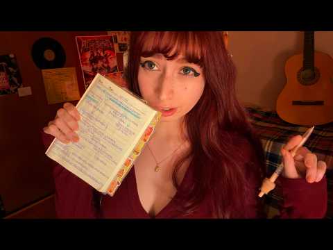 ෆ ¿TE ATREVES A UNA TERAPIA CONMIGO? ASMR cerquita .ᐟ.ᐟ