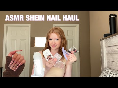 ASMR SHEIN Nail / Beauty Haul