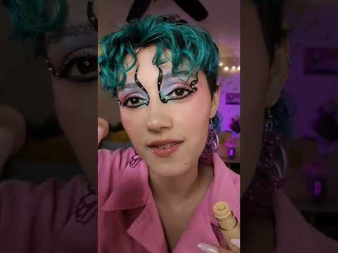 ASMR Doing Your Chappell Roan Makeup 🦋👑 #asmr #makeup #chappellroan