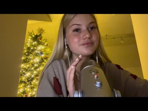 ASMR | fast and aggressive mouth and hand sounds🎄🎁