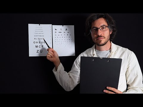 ASMR l'ophtalmo le PLUS LENT (rp)