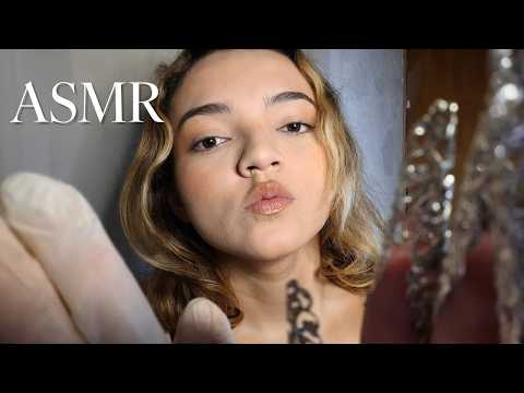 ASMR tapping na lente e gatilhos para um sono profundo