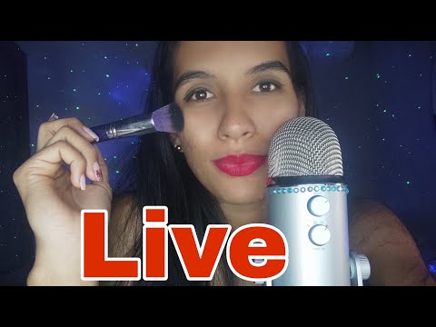 🔴ASMR LIVE PAPO E SONINHO🥱😴 #blueyeti  #asmrgatilhos  #asmrlive #asmr