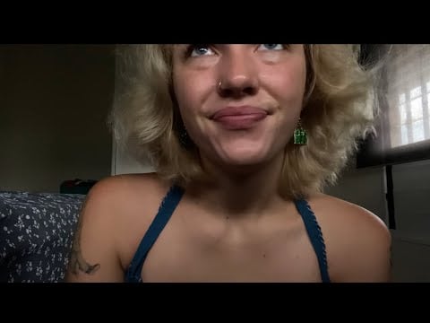 ASMR my sewing projects + homemade fashun 👗
