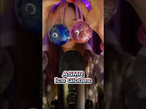 Des bruits d’eau qui s’entrechoquent ✨ #asmr #iceglobes #asmrsatisfying #asmrwatersounds