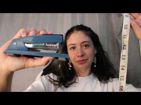 ASMR Examining, Measuring, & Photographing you
