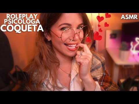 ASMR Psicologa Coqueta No Te Deja Escapar 😈 Carol ASMR Roleplay Argentina (parte 2)