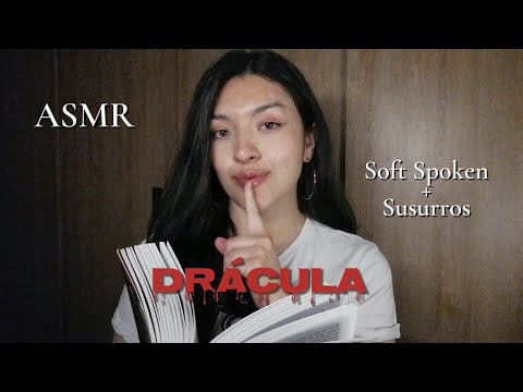 ASMR LECTURA + LLUVIA para DORMIR