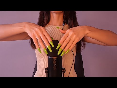 ASMR Fast & Aggressive Mic Massage,  Mic Scratching with Mic Cover