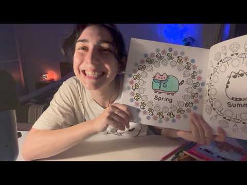 ASMR ITA DISEGNINO DI PUSHEEN SUPER CARINO (whispering)
