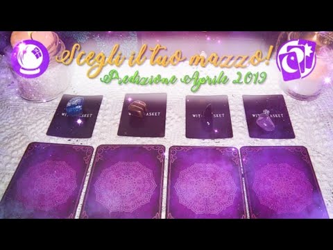 ASMR come sarà il tuo Aprile 2019? 🔮Scegli il tuo mazzo!🔮 (lettura Carte Oracolo)