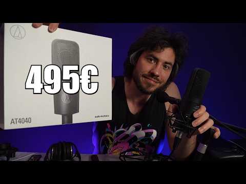 Faire un ASMR avec un Micro à 495€ - Audio Technica AT4040