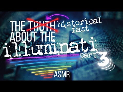 The Actual History of the Illuminati | ASMR (keyboard typing, bag handling, tapping)