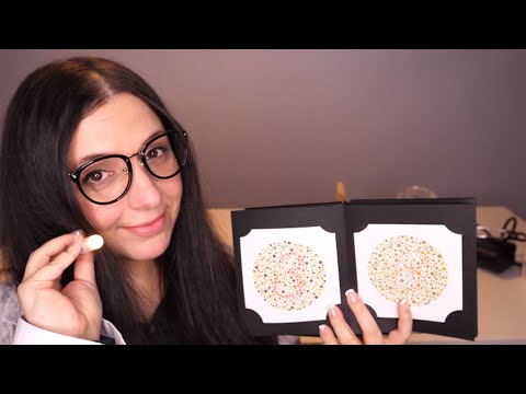 ASMR Neuro-ophthalmology Examination