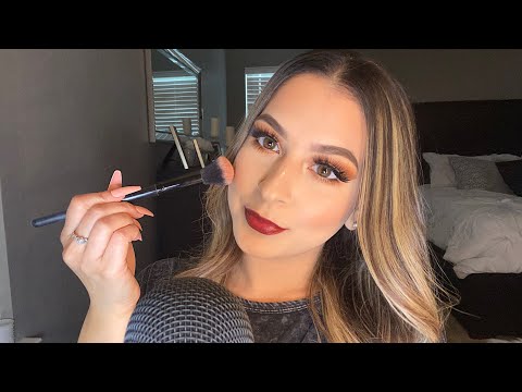 [ASMR] watch me do my makeup 💄 Relaxing GRWM *FALL INSPIRED* 🍁