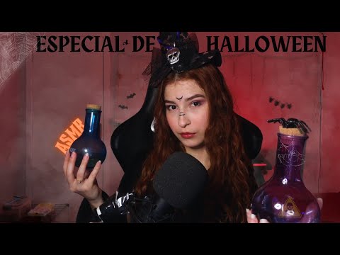 ASMR | VOU FAZER UMA POÇÃO DO SONO PARA VOCÊ !! (especial de Halloween)