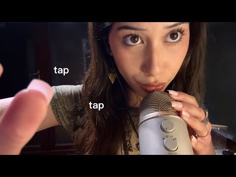 CLASSIC ASMR ☆ Tapping, Mic Brushing, Hand Sounds & Visuals for Sleep 😴 