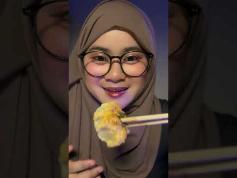 POV kamu adalah dimsum mentai 🥢🍥🥟 #asmrvideo #mukbang