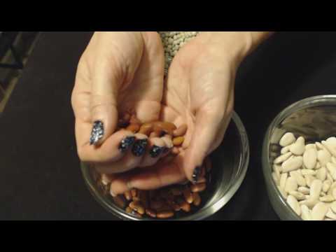 ASMR Request ~ Sifting/Handling Dried Beans ~ No Talking