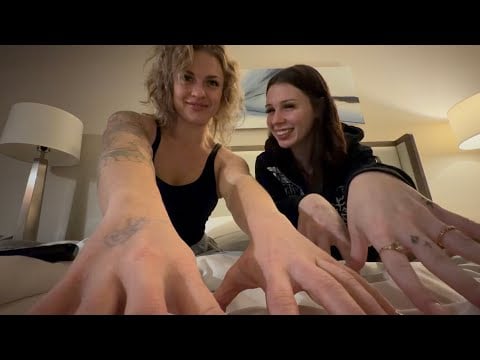 FAST & AGGRESSIVE LOFI ASMR W/MY SISTER 👯‍♀️