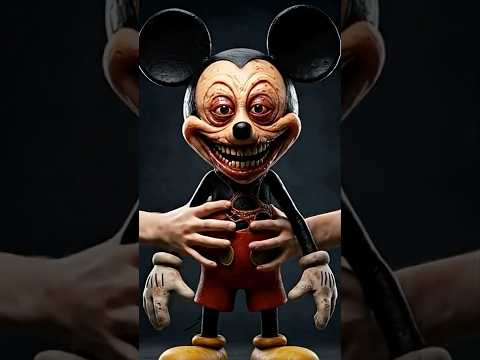 These creatures remind me of someone... pt 4 | ASMR CREEPY  #asmr  #mickeymouse