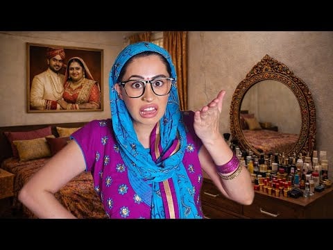 Indian Mother-in-Law goes through Your Make-up collection 😳💄ASMR indian accent whisper 