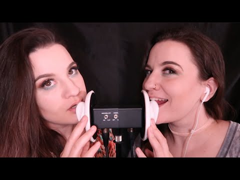 ASMR BRAINMELTING Twin Ear Eating [INTENSE]