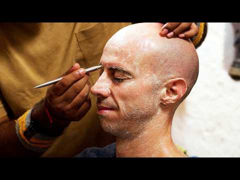 ASMR Barber: Reiki Master’s Pen Face Massage & Head Relaxation