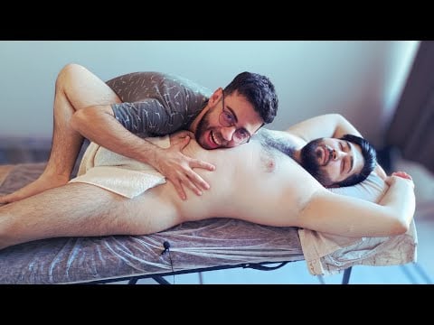 ASMR AMAZING FULL BODY SPORTS MASSAGE-BELLY,ARM,BACK,CHEST,FOOT,LEG,ABDOMEN